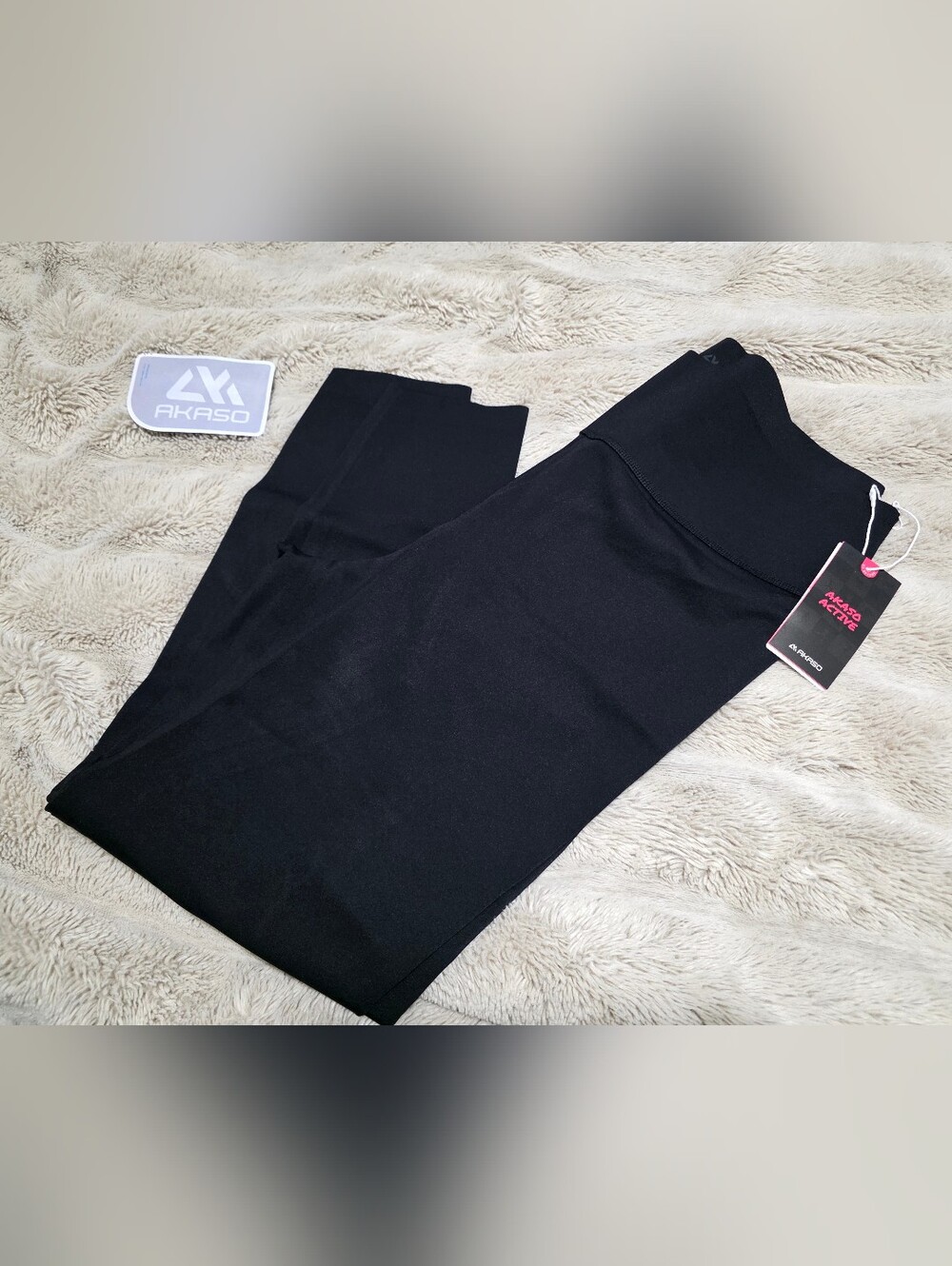Black High-Waist Leggings